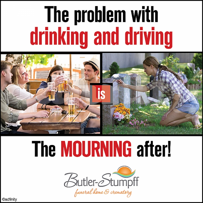 031305 The Problem with drinking and driving is the mourning after FB meme.jpg